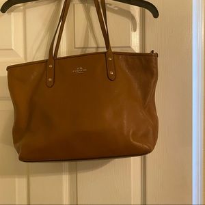 Coach Leather Shoulder Bag